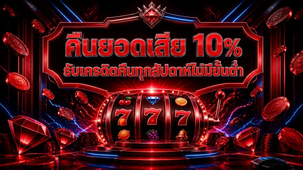 คืนยอดเสีย 10%